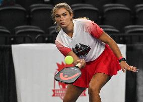 Canadian National Pickleball League Western Split In Edmonton - Day 1