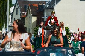 Traditional Wine Parade Returns  In Ahrweiler, Germany After Flood And Corona Pandmic