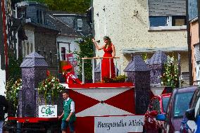 Traditional Wine Parade Returns  In Ahrweiler, Germany After Flood And Corona Pandmic