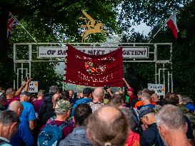 The Airborne Walking March Was Held In The Netherlands.