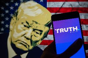 Donald J. Trump - Truth  Photo Illustration