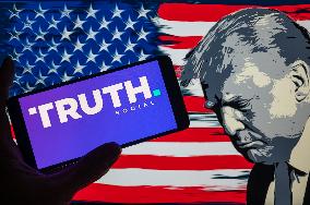 Donald J. Trump - Truth  Photo Illustration