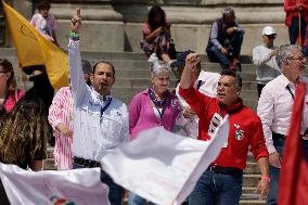 Xochitl Galvez, Presidential Candidate For The Broad Front For Mexico