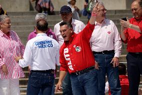 Xochitl Galvez, Presidential Candidate For The Broad Front For Mexico