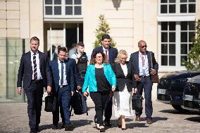 PM Borne Welcomes Caledonian Political Delegations - Paris