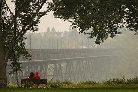 Air Quality Reaches Alarming Levels In Edmonton