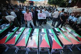 Protest In Gaza, Palestine