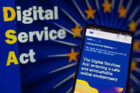 EU - Digital Service Act - Social Media - Photo Illustration