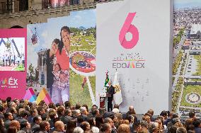 The Governor Of The State Of Mexico, Alfredo Del Mazo Presented His Sixth Government Report