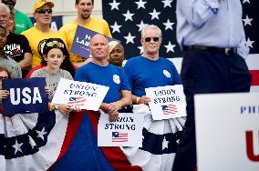 Biden kicks off AFL-CIO’s Tri-State Labor Day Parade in Philadelphia, PA