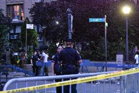 Shooting And Slashing Around Parade Route In Brooklyn, New York