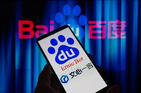 Baidu - Ernie Bot - Photo Illustration