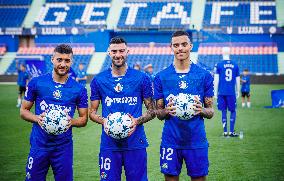 Getafe CF: New Signings Mason Greenwood, Diego Rico And Oscar Rodriguez