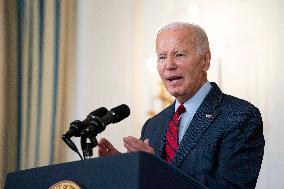 President Biden Speaks With West Coast Labor Union Leaders On New Contract