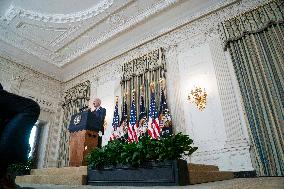 President Biden Speaks With West Coast Labor Union Leaders On New Contract