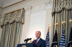 President Biden Speaks With West Coast Labor Union Leaders On New Contract