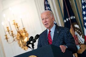 President Biden Speaks With West Coast Labor Union Leaders On New Contract