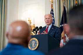 President Biden Speaks With West Coast Labor Union Leaders On New Contract