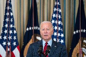 President Biden Speaks With West Coast Labor Union Leaders On New Contract