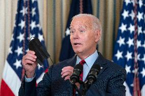 President Biden Speaks With West Coast Labor Union Leaders On New Contract