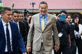 Thai Prime Minister Thavisin Chairs A Cabinet Meeting.