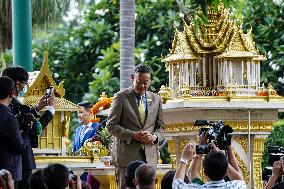 Thai Prime Minister Thavisin Chairs A Cabinet Meeting.