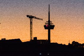 Sunset In Cologne