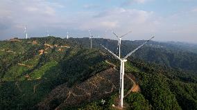 Baiyunling Wind Farm in Liuzhou