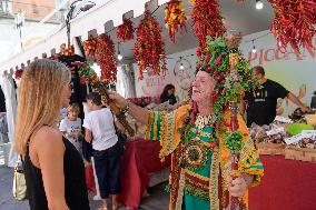 The 12th Edition Of The World Chilli Pepper Fair In Rieti