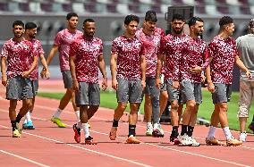 Qatar National Soccer Team Training Session