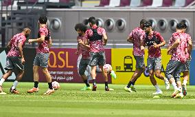 Qatar National Soccer Team Training Session