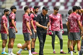 Qatar National Soccer Team Training Session