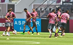 Qatar National Soccer Team Training Session