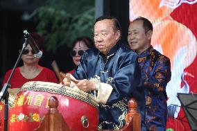 Chinese Musicians Perform During The Toronto Chinatown Festival