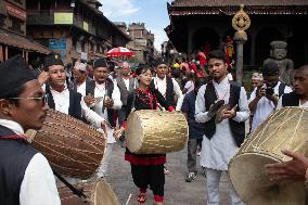 NEPAL-BHAKTAPUR-KRISHNA JANMASHTAMI FESTIVAL