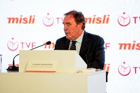 Turkish Volleyball Federation And Misli Press Conferance