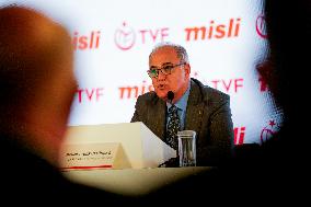 Turkish Volleyball Federation And Misli Press Conferance