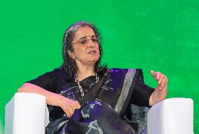 Madhabi Puri Buch, Chairperson Of Securities And Exchange Board Of India (SEBI) In Mumbai