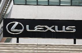 Toyota Lexus signboards and logos