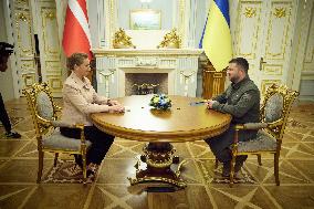 Danish PM Frederiksen Visits Kyiv