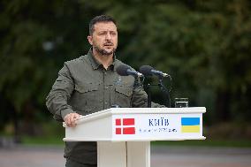 Danish PM Frederiksen Visits Kyiv