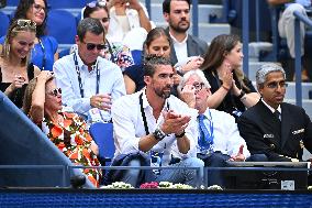 Michael Phelps Attends US Open - NYC