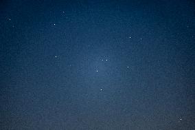 Comet C/2023 P1 (Nishimura) Observed in L'Aquila, Italy