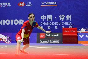 (SP)CHINA-CHANGZHOU-BADMINTON-CHINA OPEN 2023-WOMEN'S SINGLES(CN)