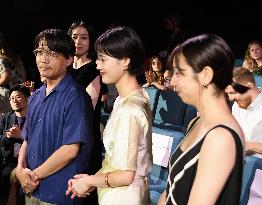 Japanese film gets standing ovation at Venice film festival