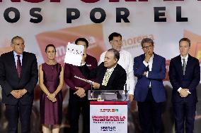 Claudia Sheinbaum Pardo Press Conference - Mexico