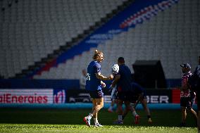 Rugby World Cup - French Team Training Session