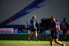 Rugby World Cup - French Team Training Session