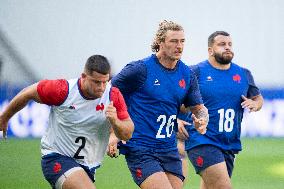 Rugby World Cup - French Team Training Session