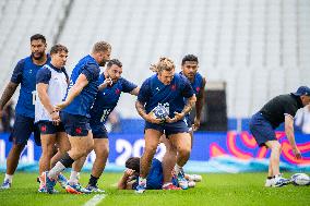 Rugby World Cup - French Team Training Session